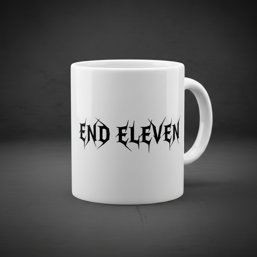 White Logo Mug